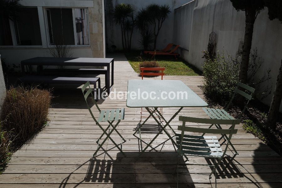 Photo 3 : EXTERIEUR d'une maison située à Le Bois-Plage-en-Ré, île de Ré.