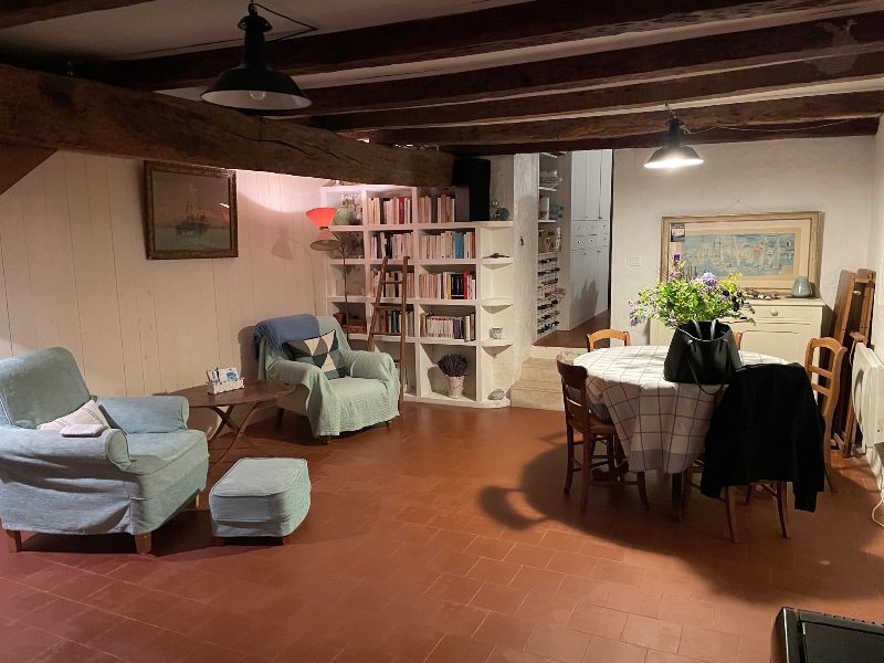 Photo 4 : SEJOUR d'une maison située à La Flotte-en-Ré, île de Ré.