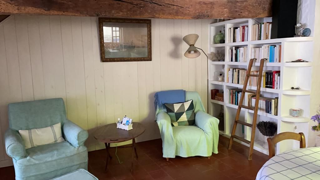 Photo 2 : SEJOUR d'une maison située à La Flotte-en-Ré, île de Ré.