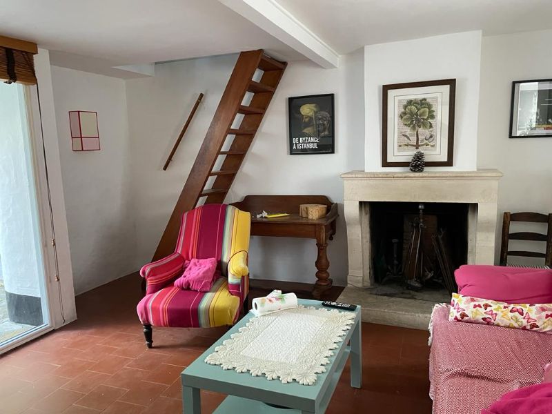 Photo 6 : SEJOUR d'une maison située à La Flotte-en-Ré, île de Ré.