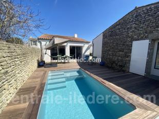 ile de ré Charmante maison rnove avec piscine, 2 chambres jusqu