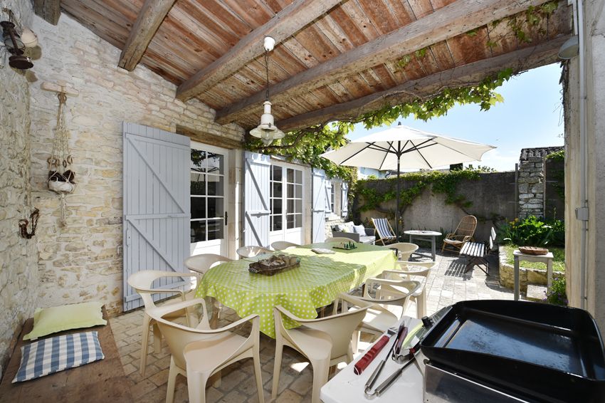 Photo 16 : PATIO d'une maison située à La Flotte-en-Ré, île de Ré.