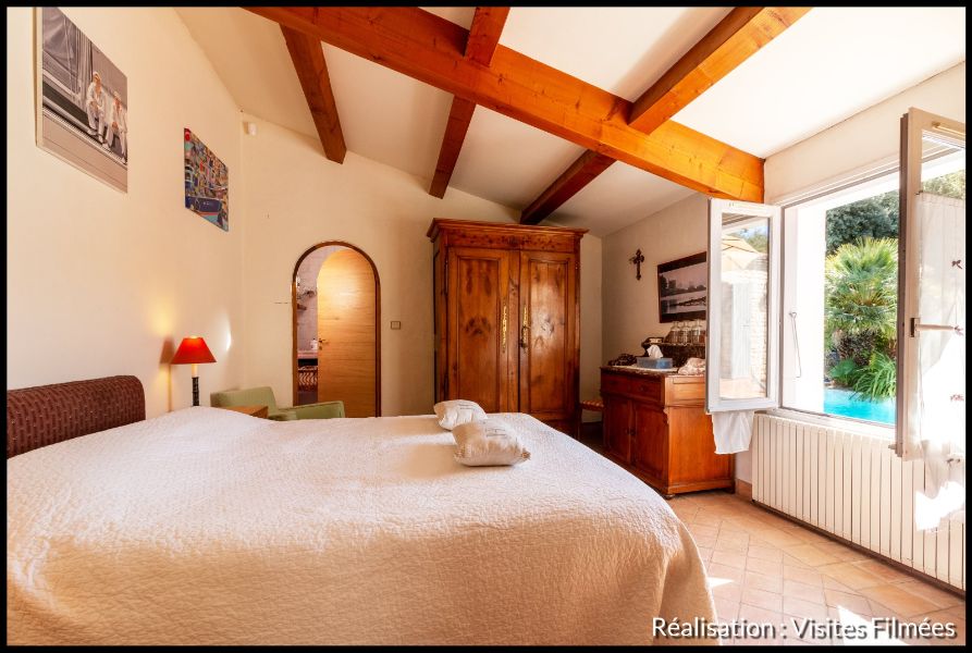 Photo 19 : CHAMBRE d'une maison située à Rivedoux-Plage, île de Ré.