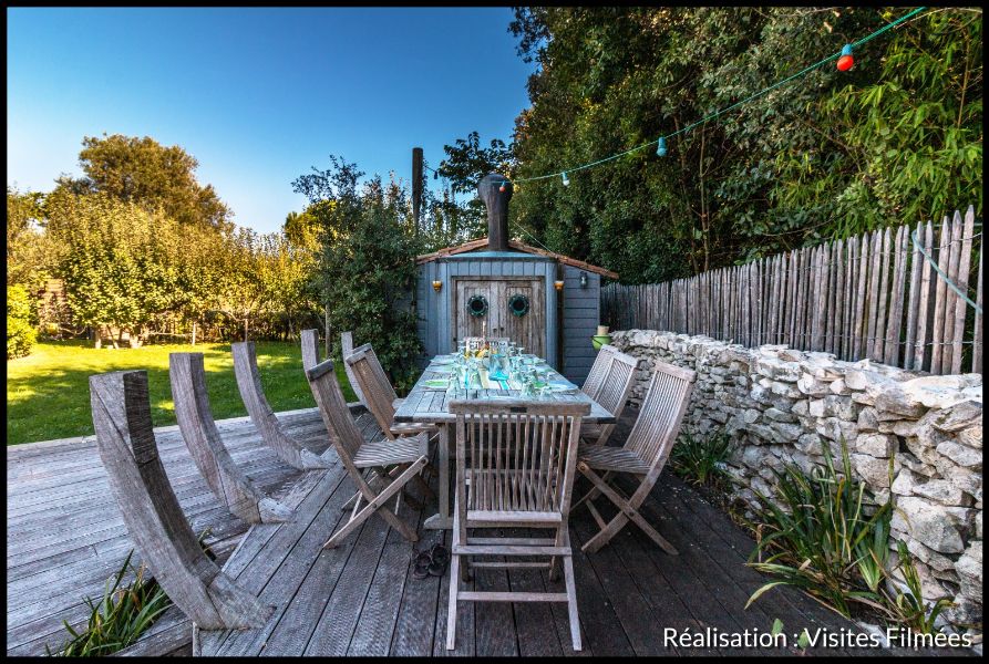 Photo 6 : TERRASSE d'une maison située à Rivedoux-Plage, île de Ré.