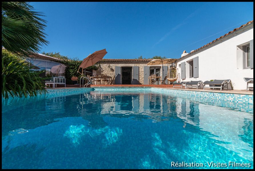 ile de ré  villa foulquier - piscine -12 personnes