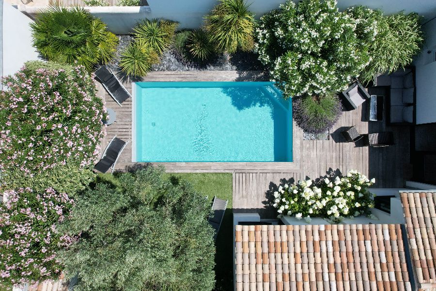 Photo 2 : EXTERIEUR d'une maison située à Rivedoux-Plage, île de Ré.