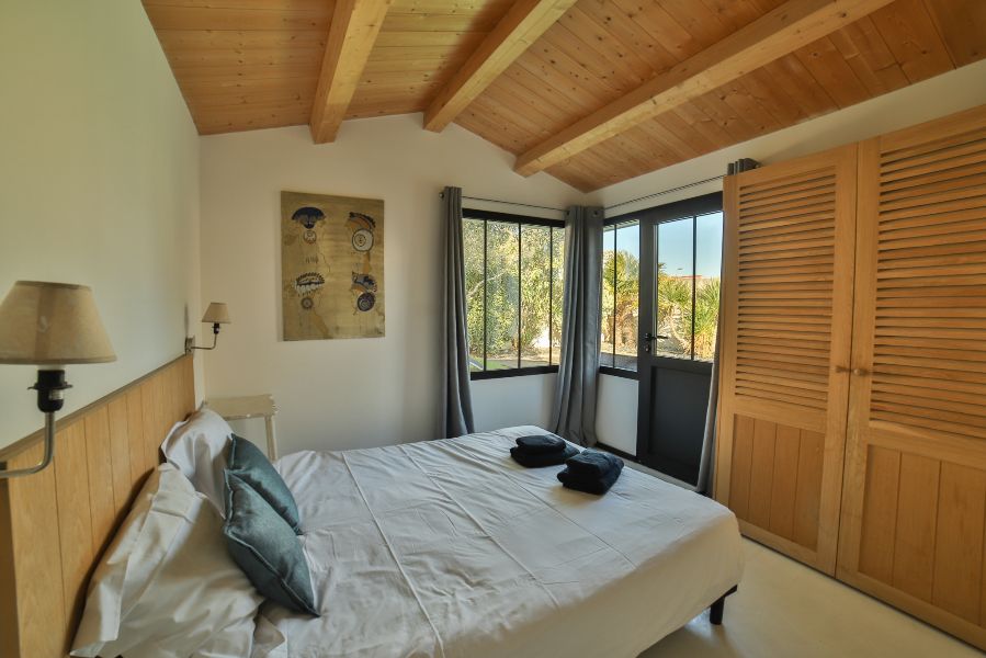 Photo 17 : CHAMBRE d'une maison située à Rivedoux-Plage, île de Ré.