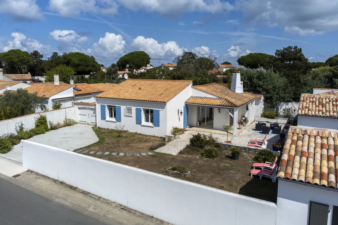 Photo 1 : EXTERIEUR d'une maison située à La Flotte-en-Ré, île de Ré.