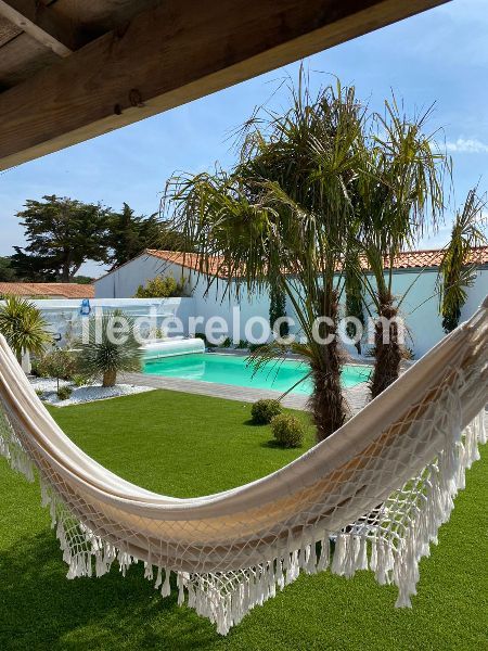 Photo 9 : JARDIN d'une maison située à Le Bois-Plage, île de Ré.