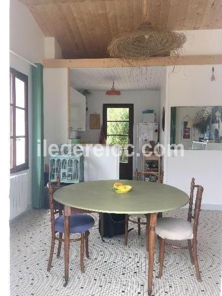 Photo 4 : SEJOUR d'une maison située à La Couarde-sur-mer, île de Ré.