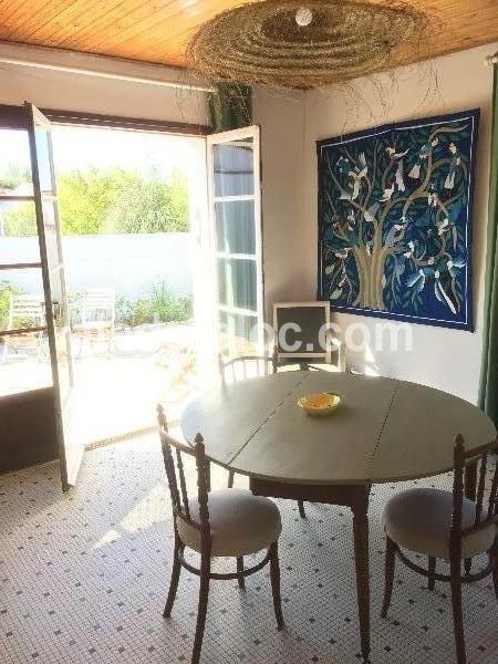 Photo 5 : SEJOUR d'une maison située à La Couarde-sur-mer, île de Ré.