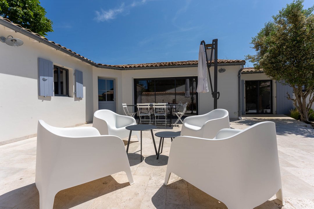 Photo 27 :  d'une maison située à Le Bois-Plage-en-Ré, île de Ré.