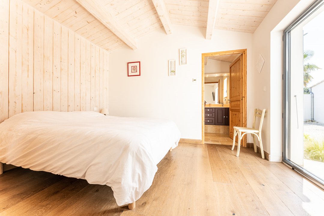 Photo 4 :  d'une maison située à Le Bois-Plage-en-Ré, île de Ré.