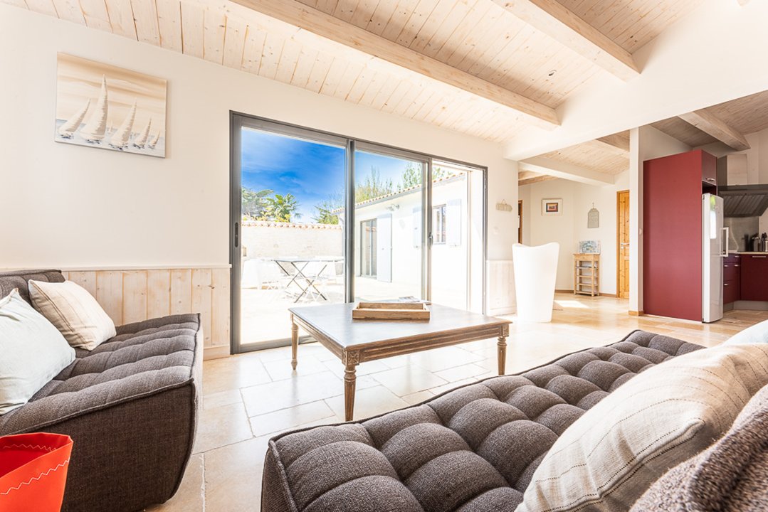 Photo 9 :  d'une maison située à Le Bois-Plage-en-Ré, île de Ré.