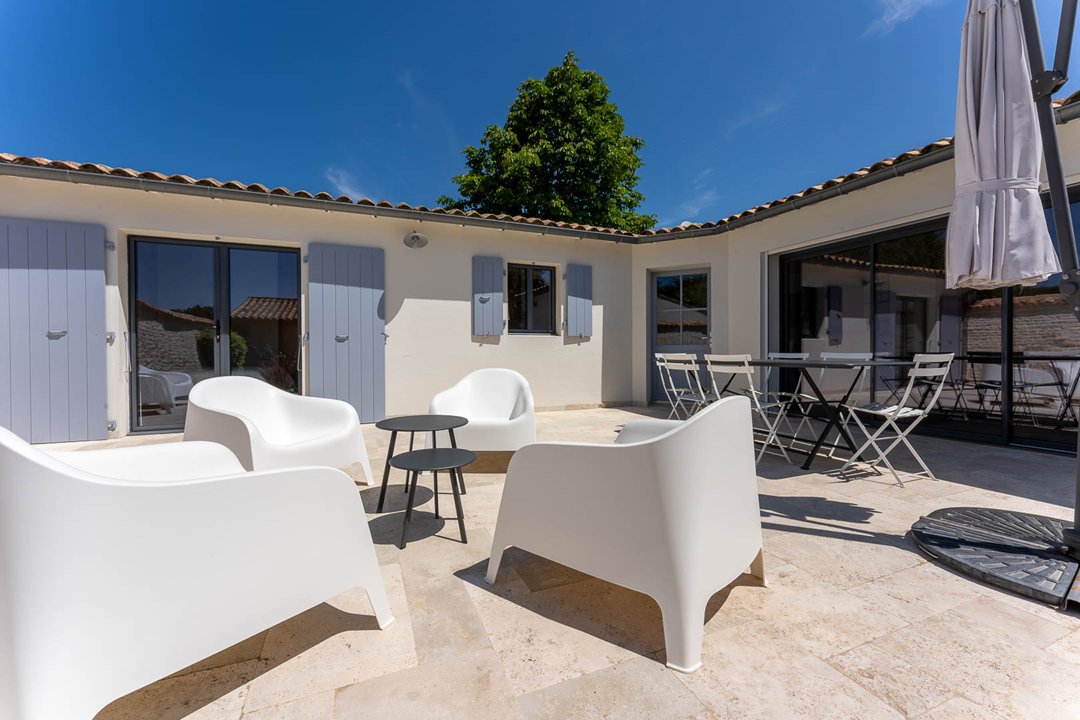 Photo 26 :  d'une maison située à Le Bois-Plage-en-Ré, île de Ré.