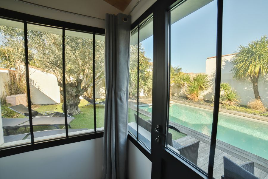 Photo 20 : CHAMBRE d'une maison située à Rivedoux-Plage, île de Ré.