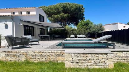 Ile de Ré:Charmante villa avec piscine pour 8 personnes, au cœur des brardes