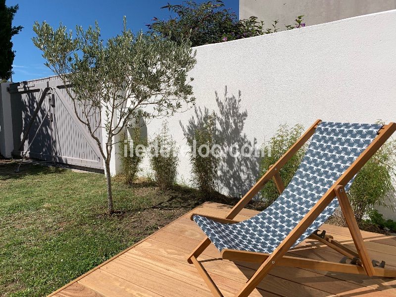 Photo 3 : JARDIN d'une maison située à Les Portes-en-Ré, île de Ré.