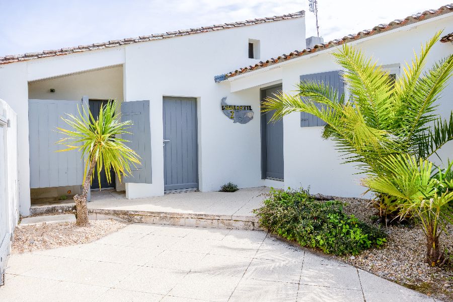 Photo 26 : ENTREE d'une maison située à Le Bois-Plage-en-Ré, île de Ré.