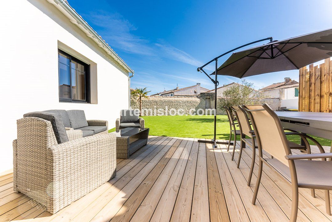 Photo 6 :  d'une maison située à Le Bois-Plage-en-Ré, île de Ré.