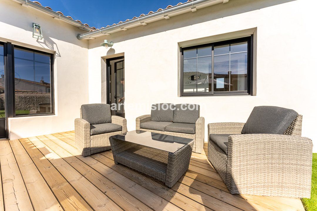 Photo 21 :  d'une maison située à Le Bois-Plage-en-Ré, île de Ré.