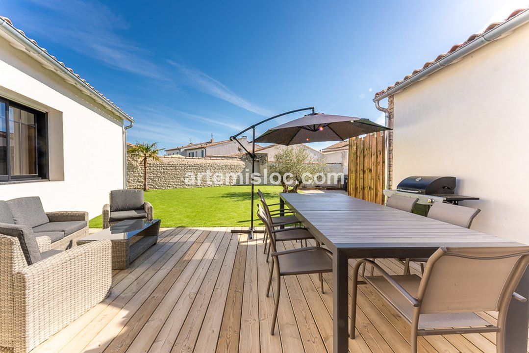 Photo 22 :  d'une maison située à Le Bois-Plage-en-Ré, île de Ré.