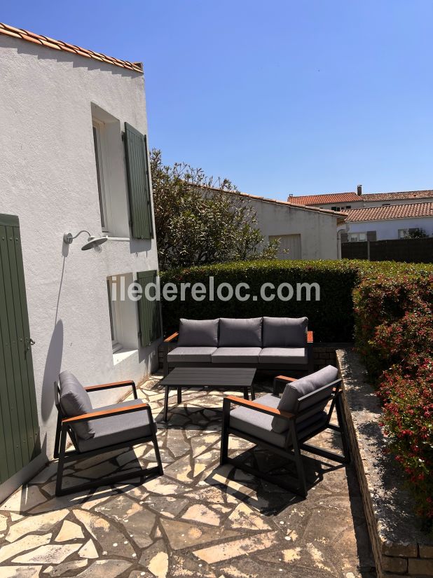 Photo 5 : TERRASSE d'une maison située à Saint-Clément-des-Baleines, île de Ré.