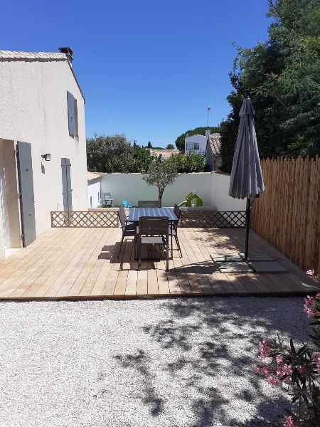 Photo 18 : TERRASSE d'une maison située à La Flotte-en-Ré, île de Ré.