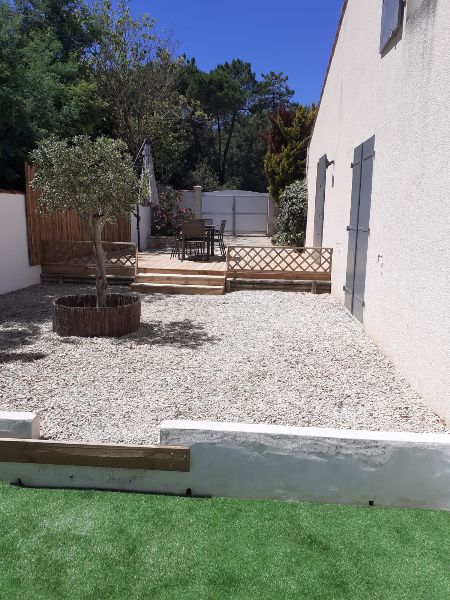 Photo 19 : JARDIN d'une maison située à La Flotte-en-Ré, île de Ré.