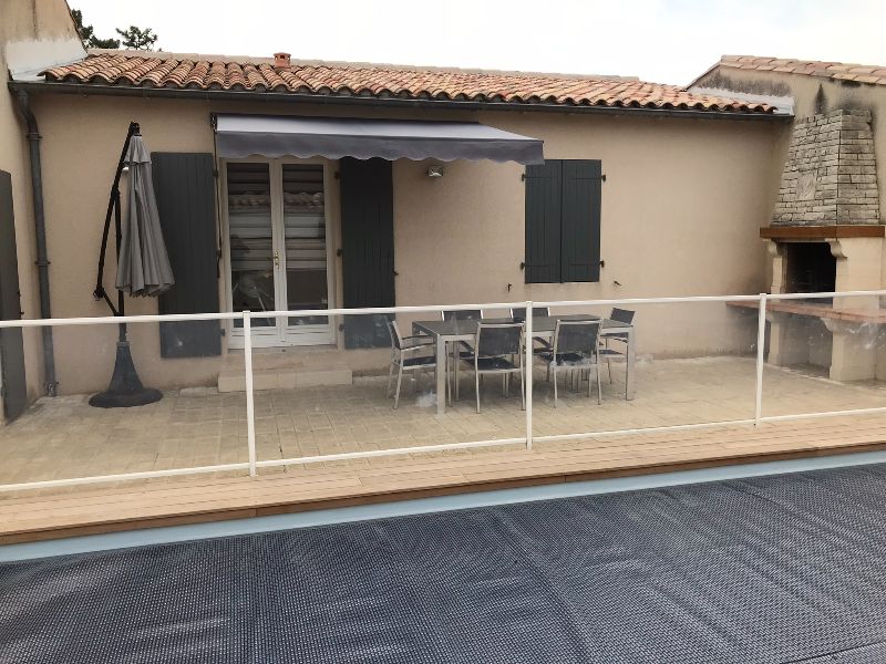 Photo 16 : TERRASSE d'une maison située à La Flotte-en-Ré, île de Ré.