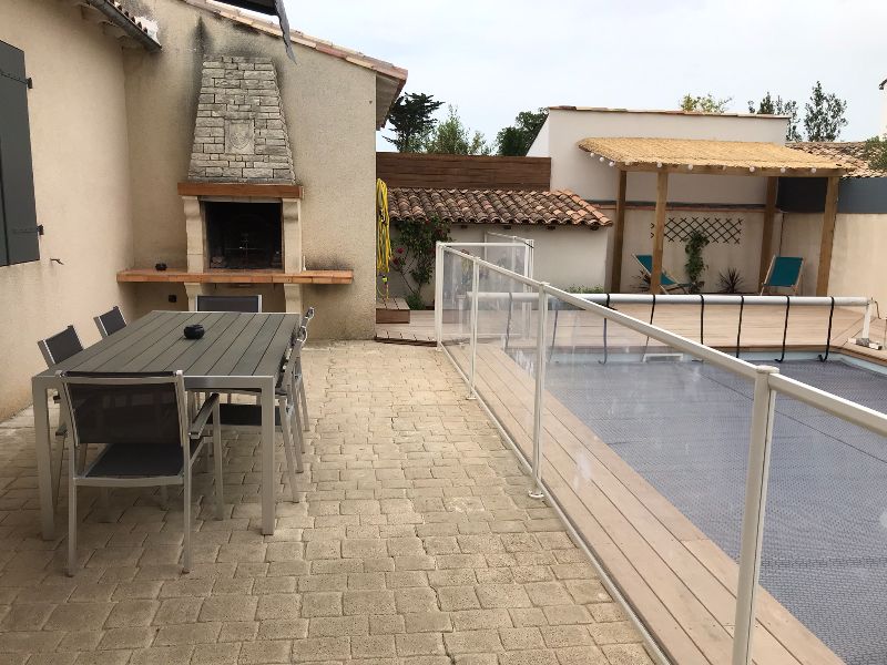 Photo 17 : TERRASSE d'une maison située à La Flotte-en-Ré, île de Ré.