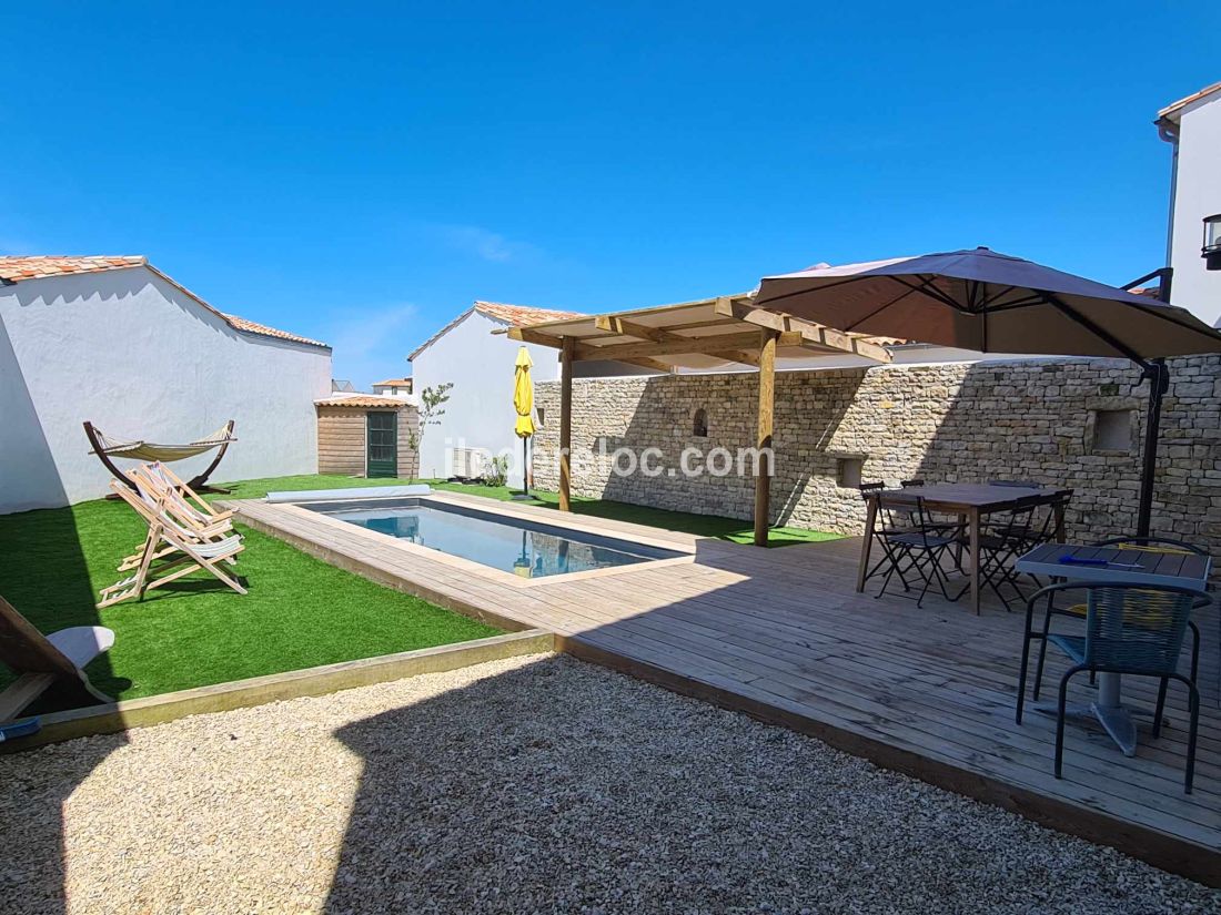Photo 3 : NC d'une maison située à Le Bois-Plage-en-Ré, île de Ré.