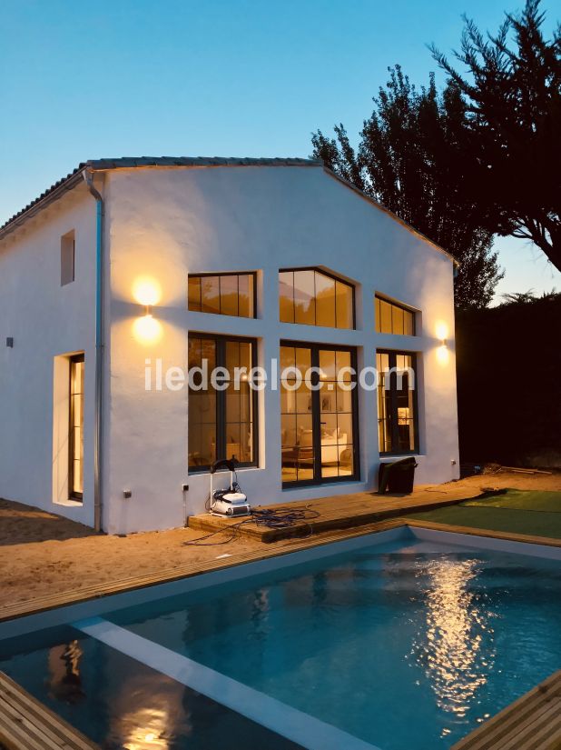 Photo 19 : EXTERIEUR d'une maison située à Le Bois-Plage-en-Ré, île de Ré.