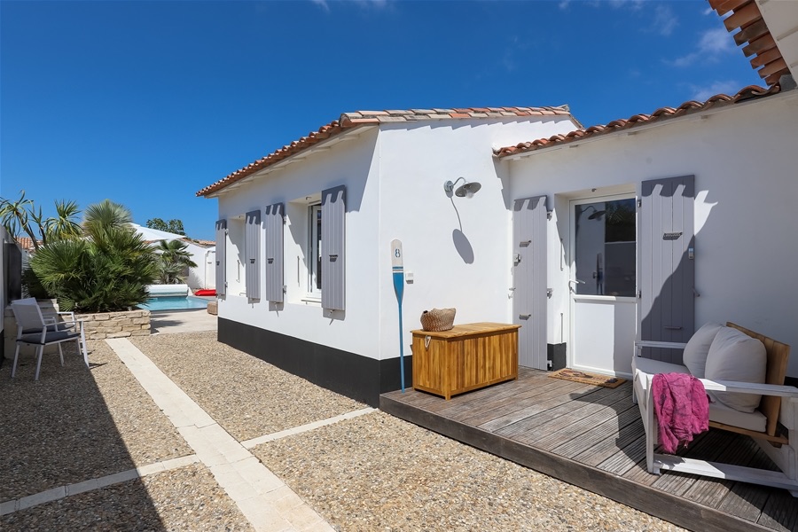 Photo 6 : NC d'une maison située à Le Bois-Plage-en-Ré, île de Ré.