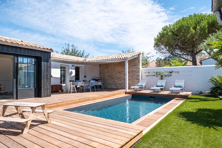 Photo 1 : NC d'une maison située à Saint-Martin-de-Ré, île de Ré.