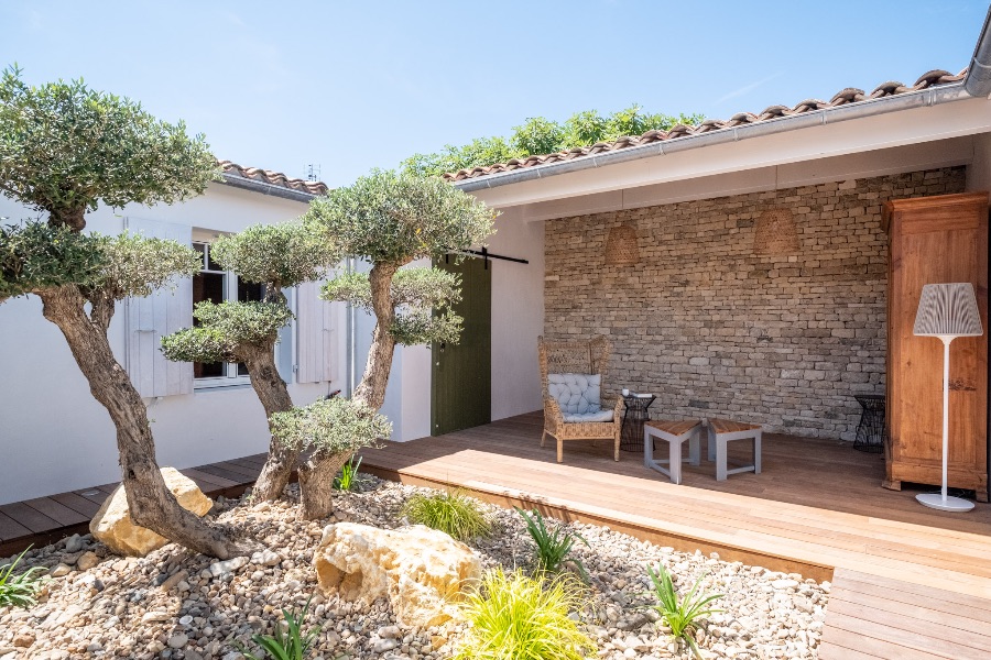 Photo 10 : NC d'une maison située à Saint-Martin-de-Ré, île de Ré.