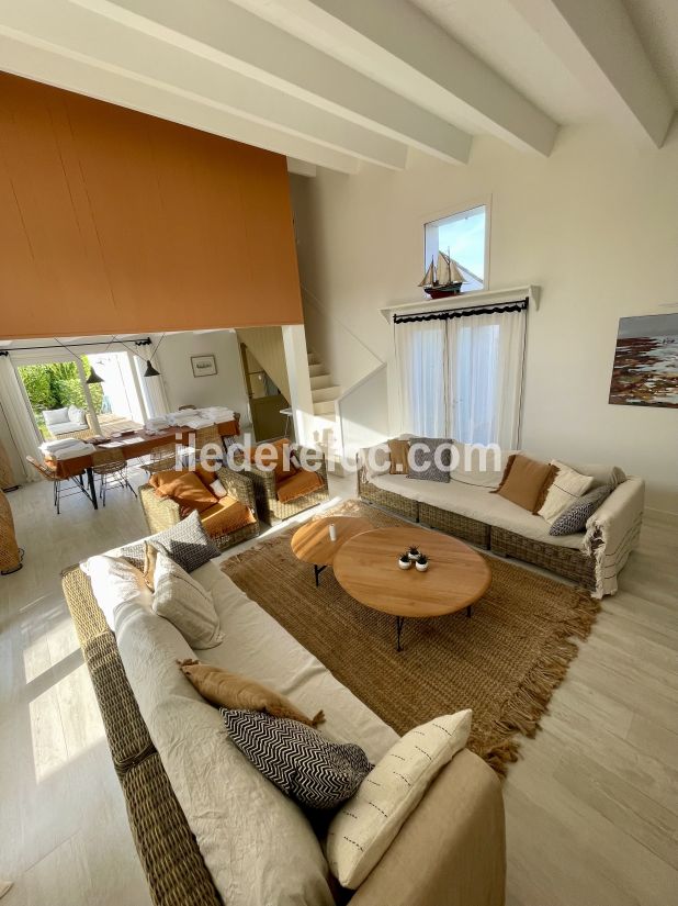 Photo 18 : SEJOUR d'une maison située à Les Portes-en-Ré, île de Ré.