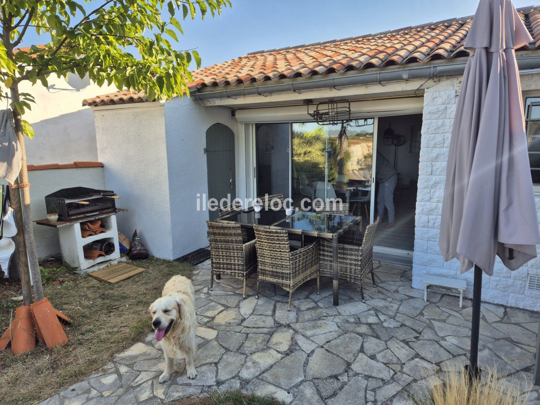 Photo 4 : TERRASSE d'une maison située à La Flotte-en-Ré, île de Ré.
