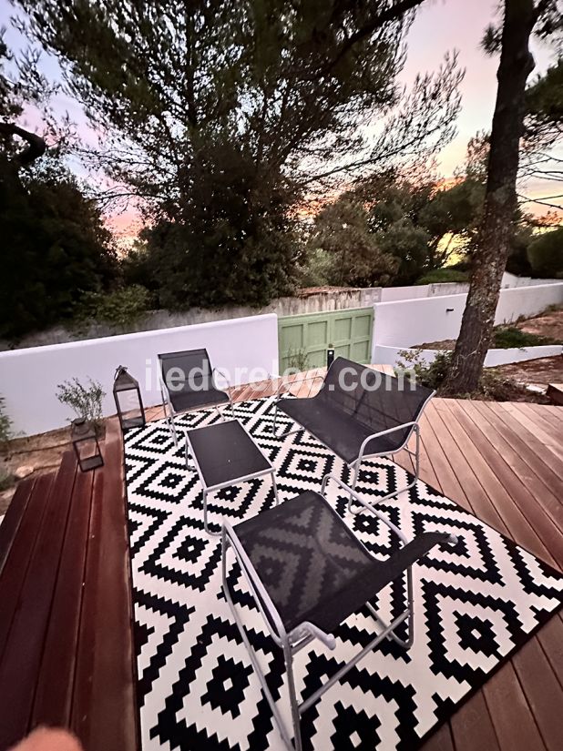 Photo 62 : TERRASSE d'une maison située à Les Portes-en-Ré, île de Ré.