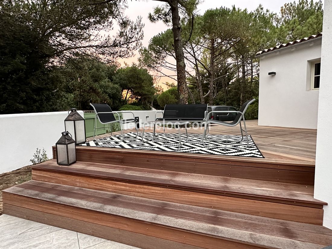 Photo 61 : TERRASSE d'une maison située à Les Portes-en-Ré, île de Ré.