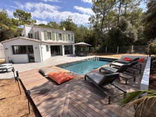 Ile de Ré:Luxueuse villa en bord de mer - 10 personnes - piscine chauffée