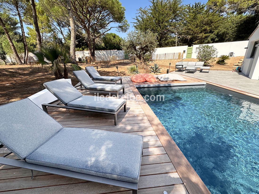 Photo 7 : PISCINE d'une maison située à Les Portes-en-Ré, île de Ré.