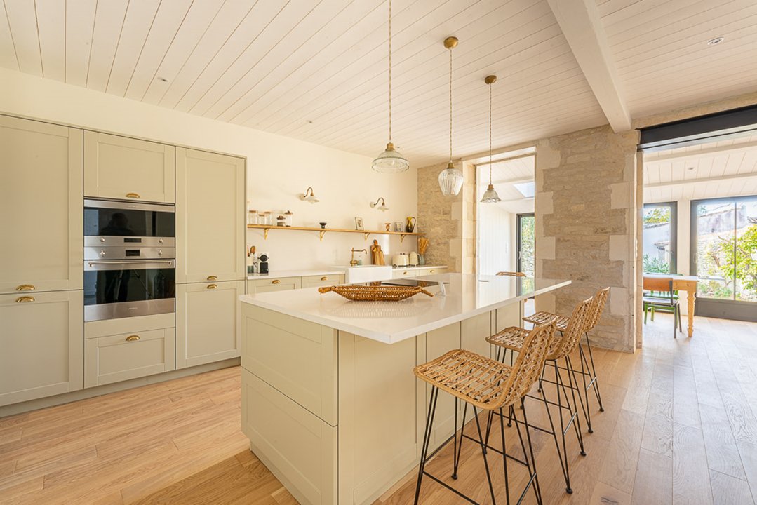 Photo 1 :  d'une maison située à La Flotte-en-Ré, île de Ré.