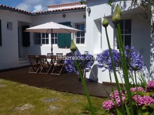 Ile de Ré:La maison au fond de l'impasse...
