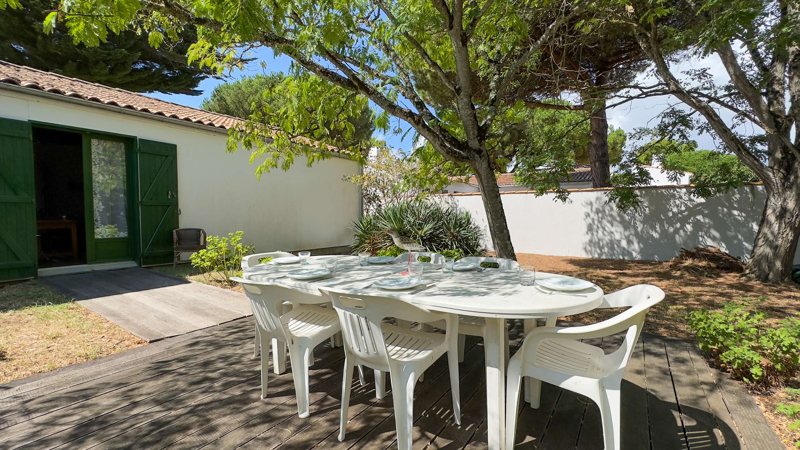 Photo 3 :  d'une maison située à La Couarde-sur-mer, île de Ré.