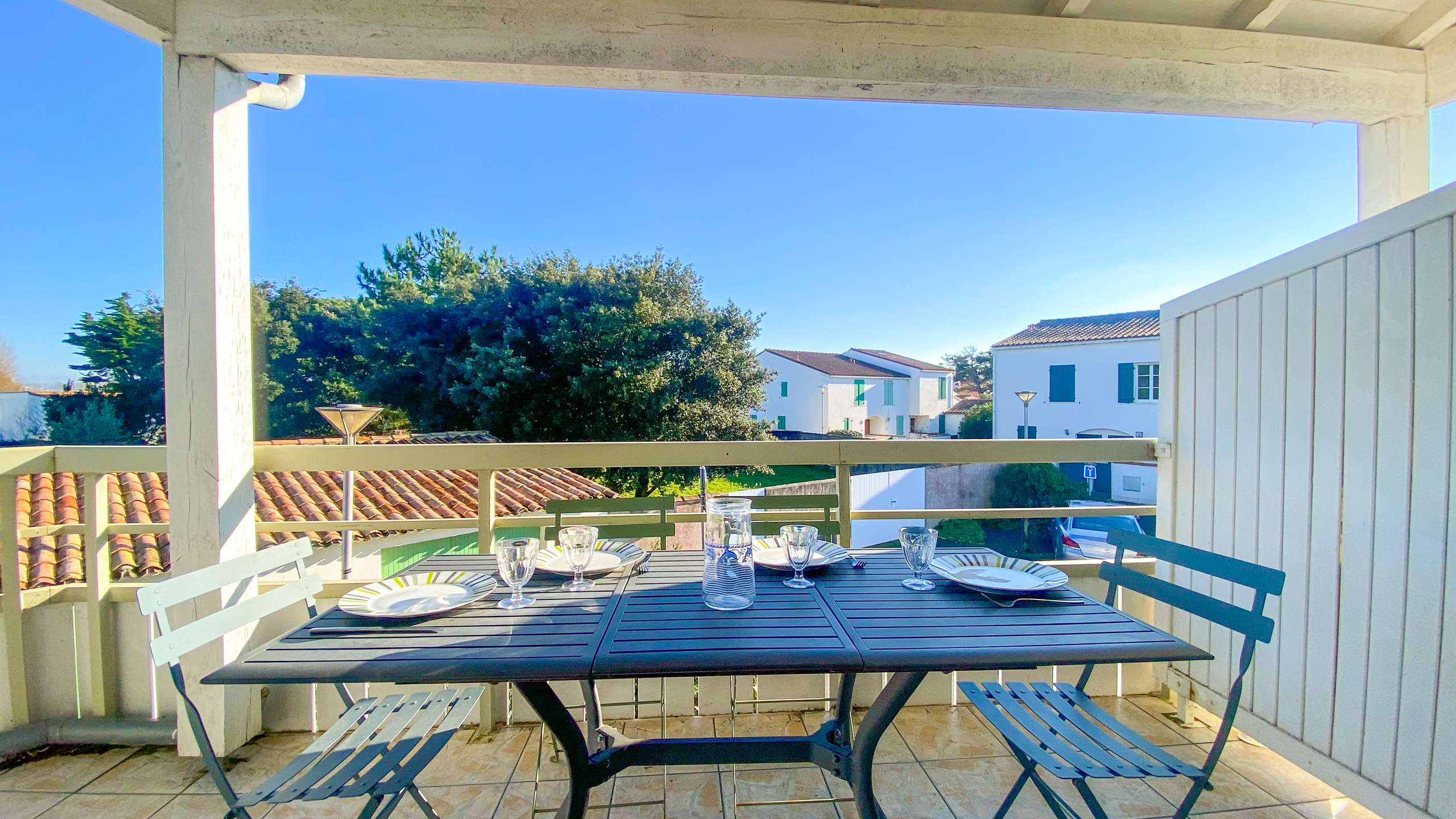 Photo 1 :  d'une maison située à La Couarde-sur-mer, île de Ré.