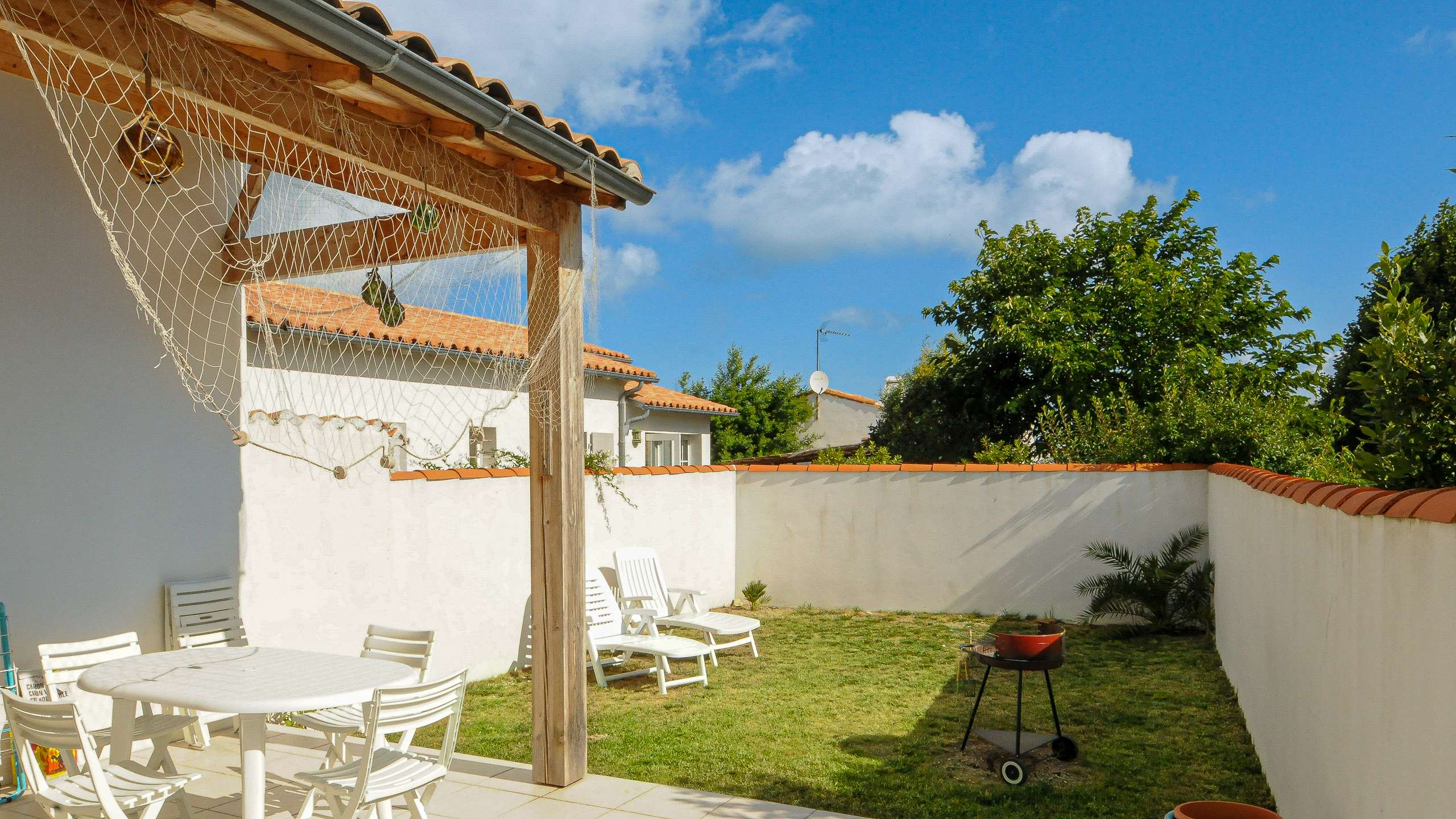 Photo 2 :  d'une maison située à La Flotte-en-Ré, île de Ré.