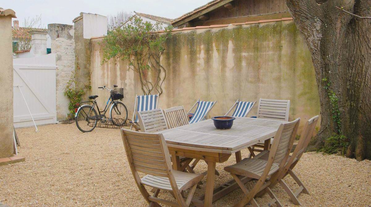 Photo 9 :  d'une maison située à La Couarde-sur-mer, île de Ré.