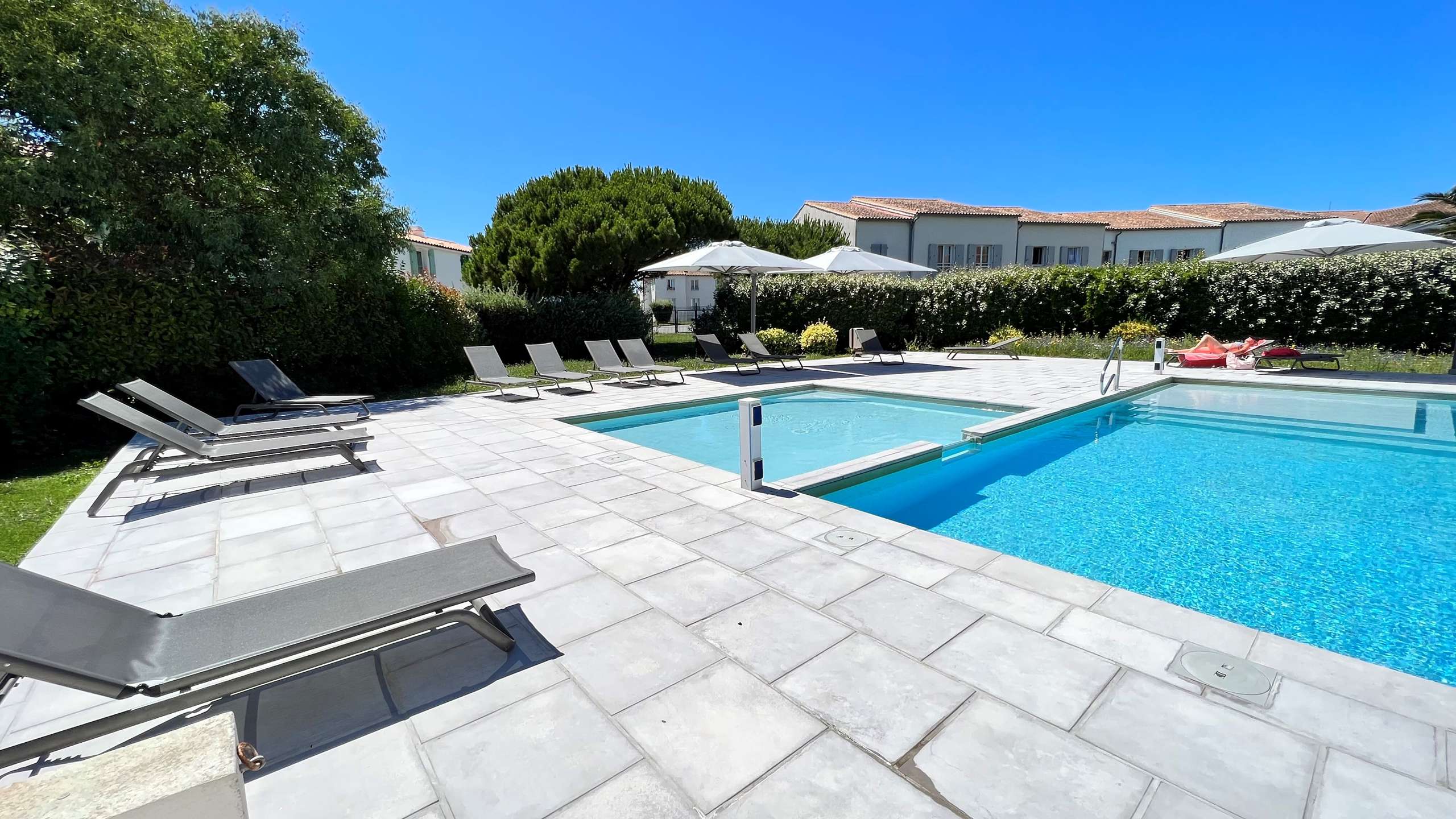 Photo 1 :  d'une maison située à Ars en Ré, île de Ré.