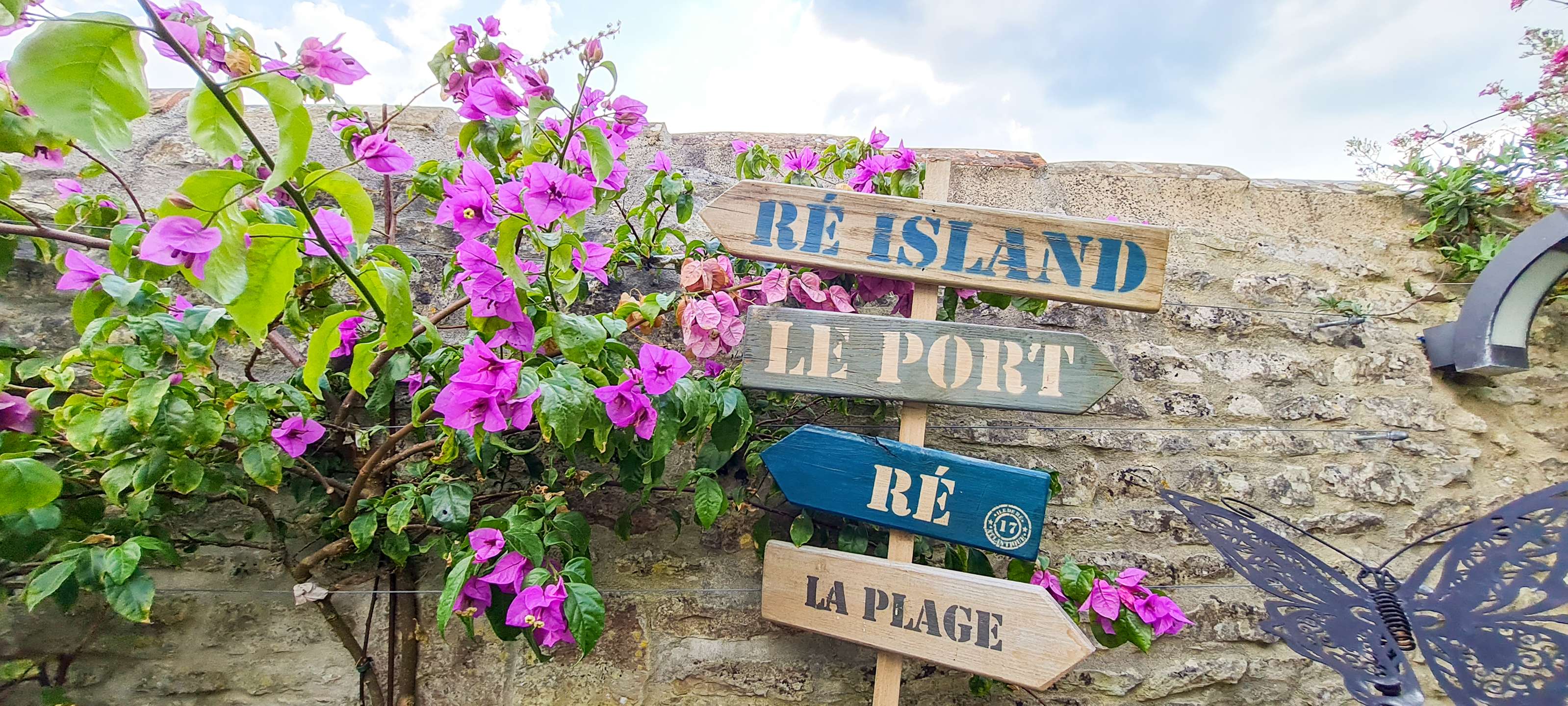 Photo 12 :  d'une maison située à La Couarde-sur-mer, île de Ré.